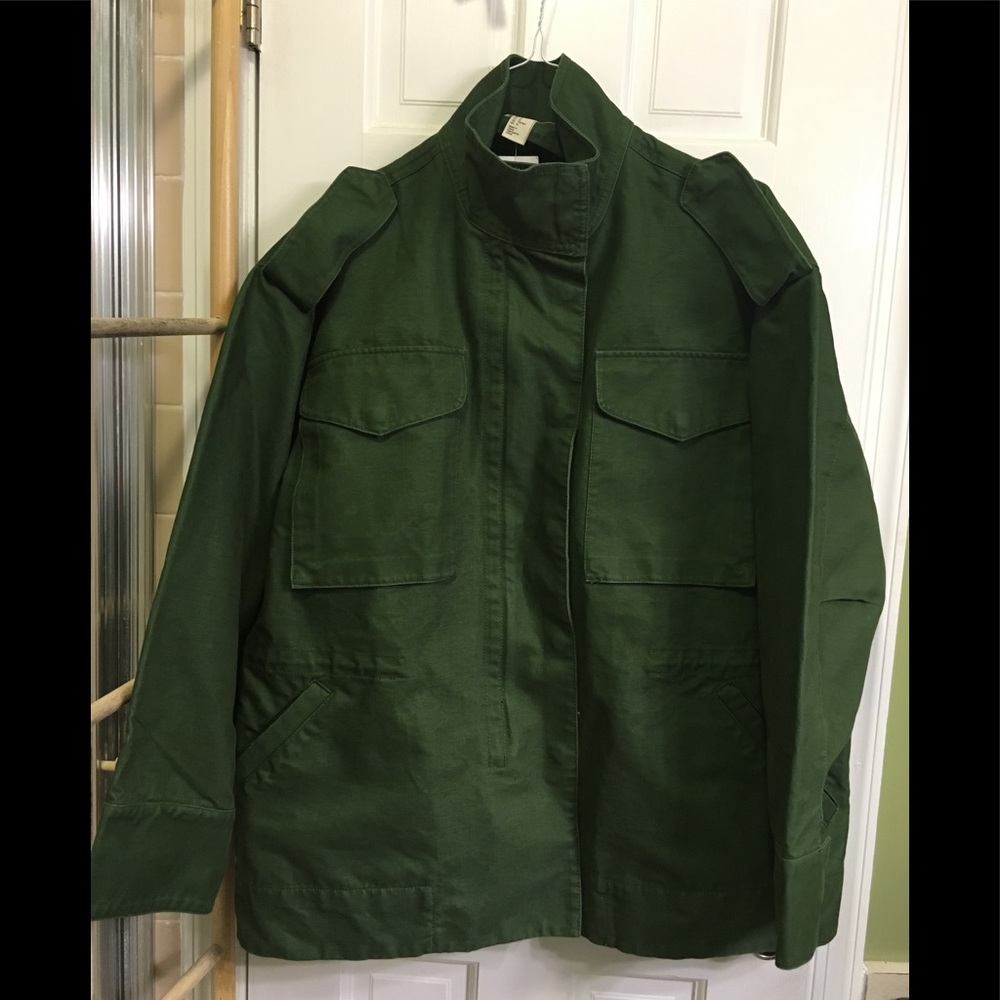 NWT Dark green jacket "surplus"-like jacket/coat